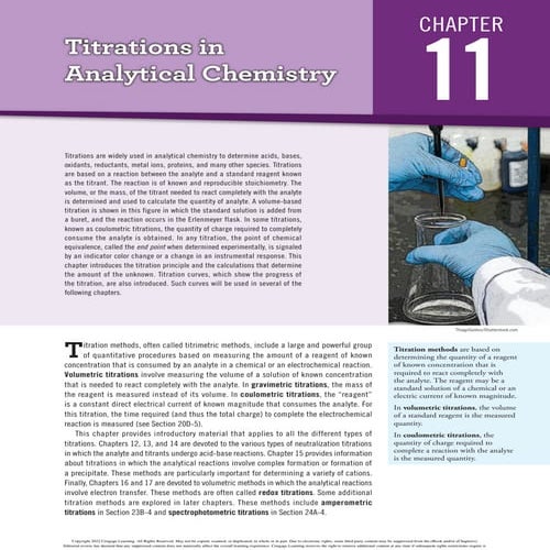 Titration analysis Introduction and calculation