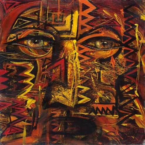 Pintor Ortega Maila-Obra: Grito profundo