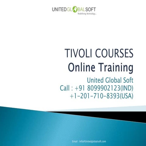 Tivoli online training
