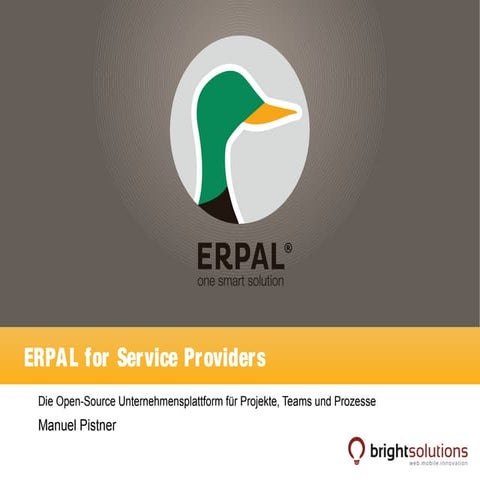ERPAL for Service Providers - Vortrag TIZ