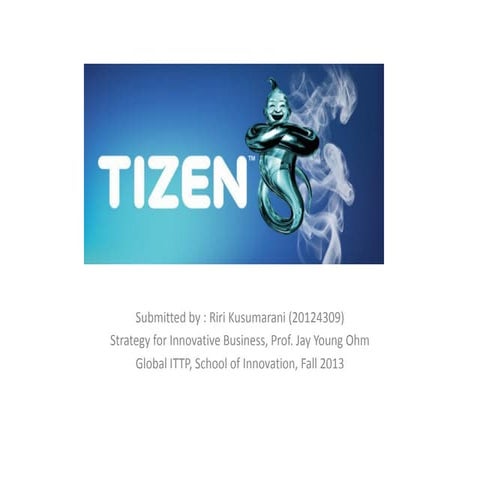 Analysis on Tizen Operating System