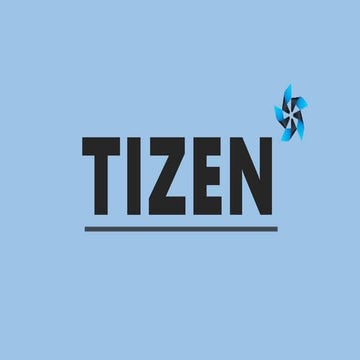 Tizen presentation 