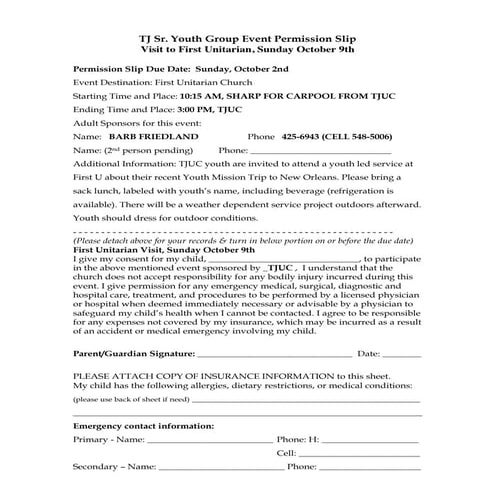 Permission Note | DOC