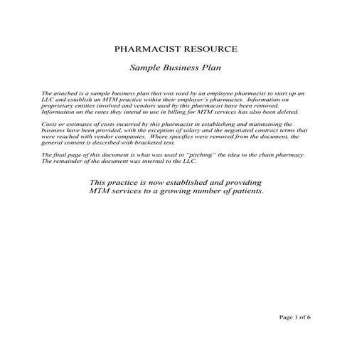 Tk   sample business plan
