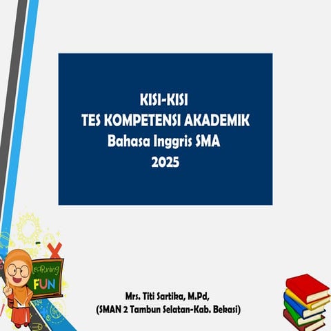 Kisi-kisi dan soal latihan TKA Bahasa Inggris SMA 2025.pptx
