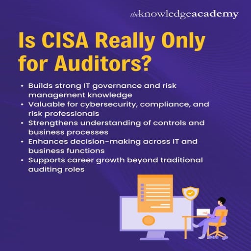 Is CISA Really Only for Auditors? CISA is not limited to auditors alone ...