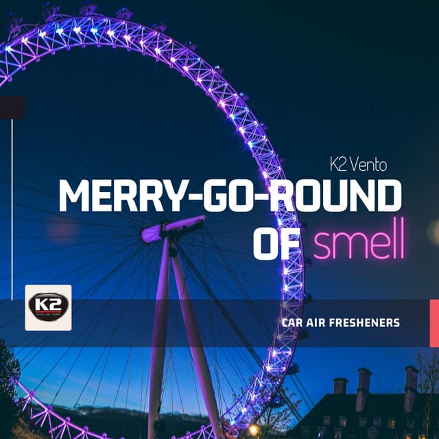 K2 Vento 8 ml - Bottled car air freshener