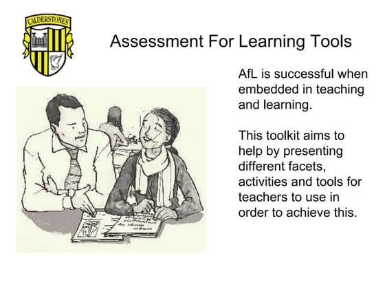 T\&L Assessment for Learning Tools