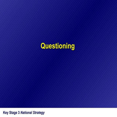 T&L Questioning