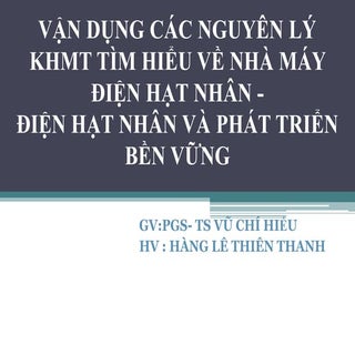  tìm hiểu nhà này điện hạt nhân