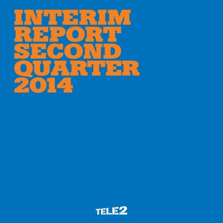 Tele2 Q2 Interim report