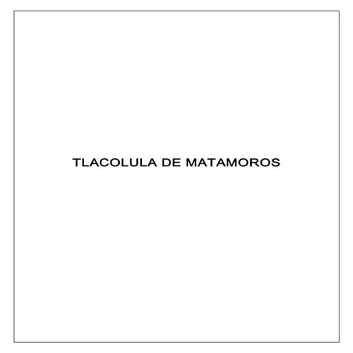 Tlacolula de matamoros PDF