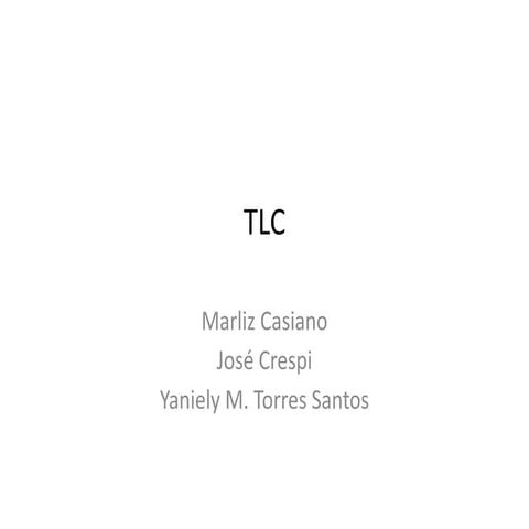 Tlc | PPTX | Chemistry | Science