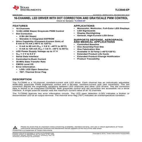 Tlc5940 ep
