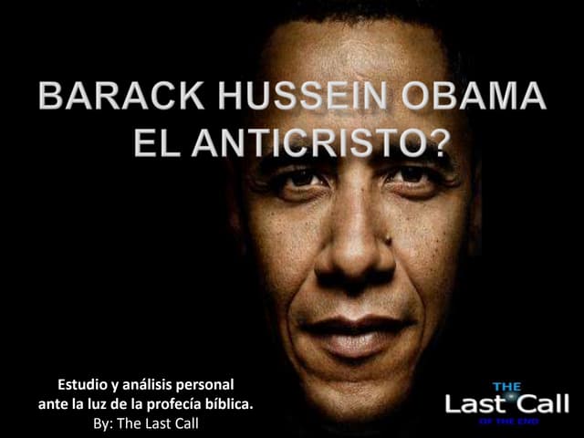 Barack Obama El Anticristo