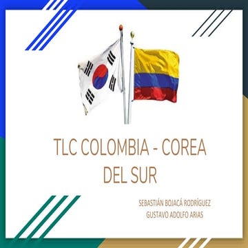Tlc colombia  corea del sur