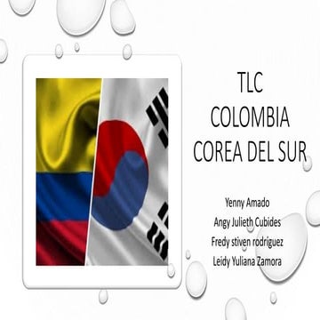 Tlc colombia y corea del sur