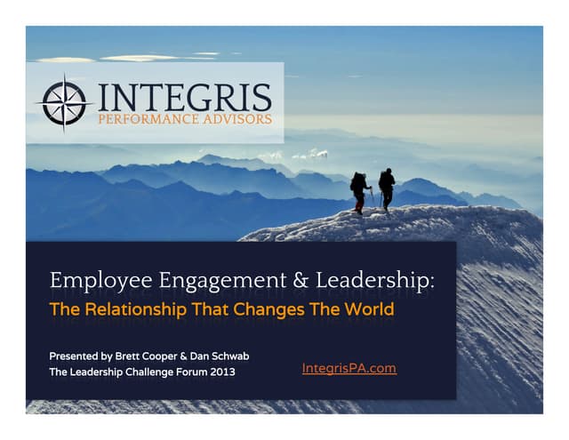 Employee Engagement and Leadership:...