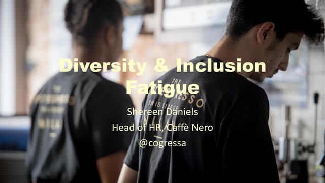  Diversity & Inclusion Fatigue: Have we reached a brick wall?