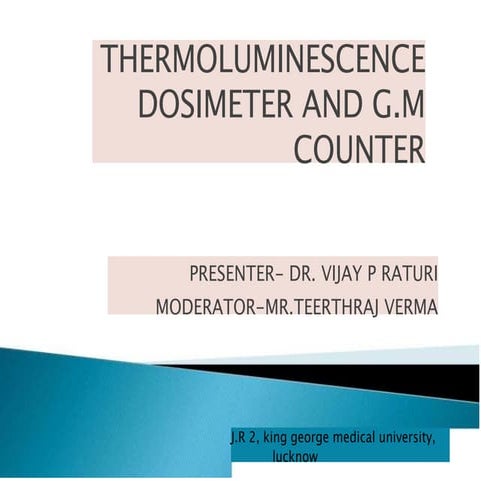 Comprehensive Guide to TLD Badge Personal Dosimetry and Radiation ...