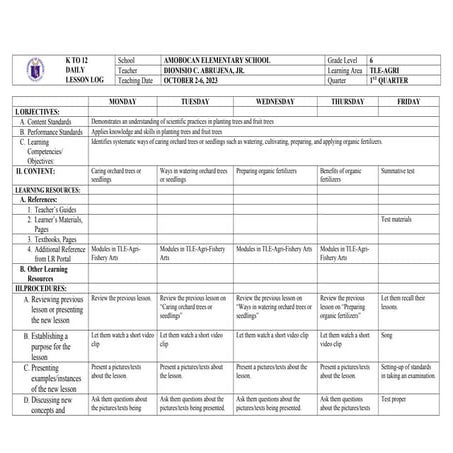 tle-6 (2).docx Demonstrates an understanding of scientific practices in ...