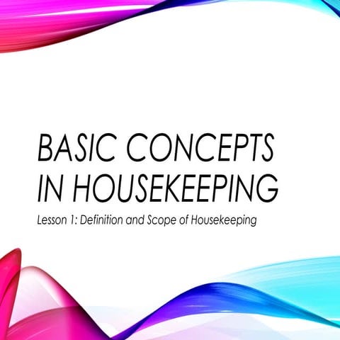HOUSEKEEPING