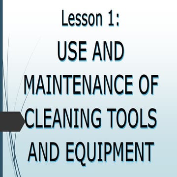 TLE 7 Lesson 1 - 2nd Quarter