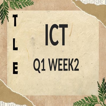 MATATAG Curriculum TLE Grade 7 Quarter 1 | PPTX
