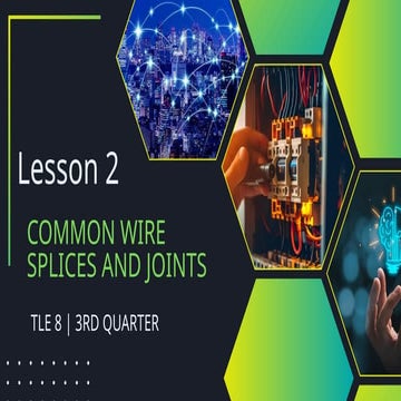 Common Wire Splices And Joints | PPTX
