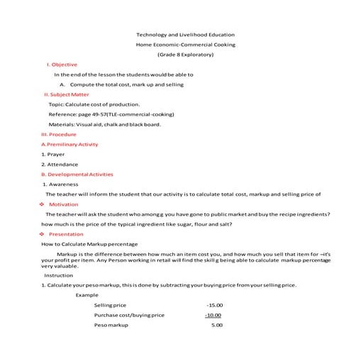 Tle commercial cooking 2