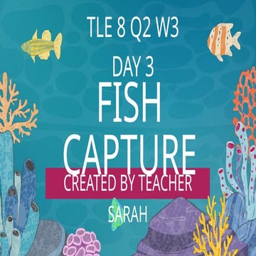 TLE GRADE 8 FISH CAPTUTRE POWER POINT PRESENTATION