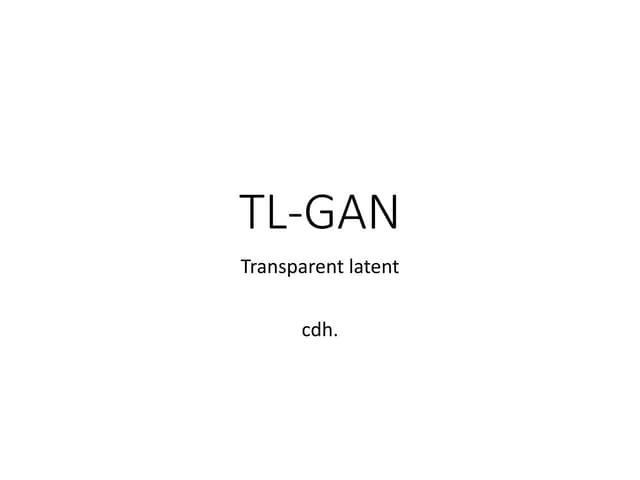 Transparent Latent GAN PPT transparent-latent-gan-ppt