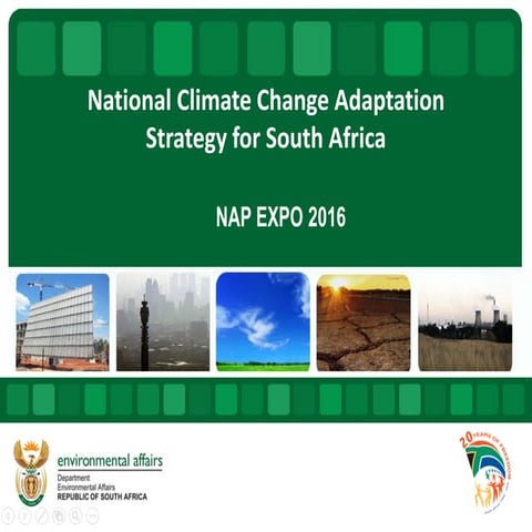  National Climate Change Adaptation Strategy for South Africa