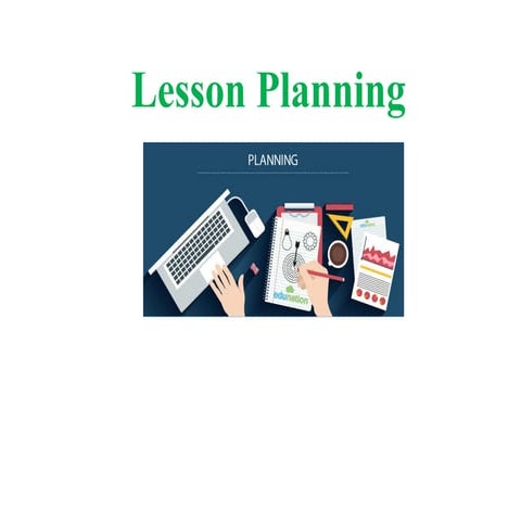 Lesson Plan PowerPoint Presentation | PPTX
