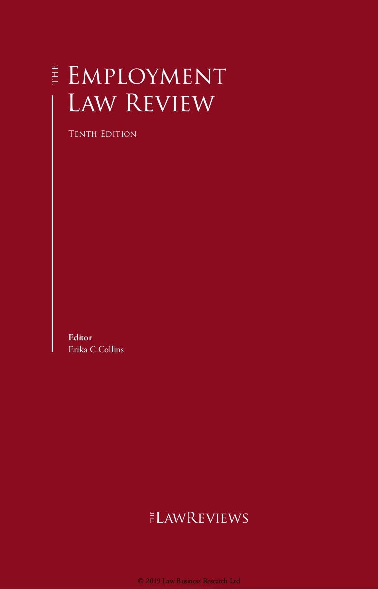The Employment Law Review, tenth edition, Ireland chapter