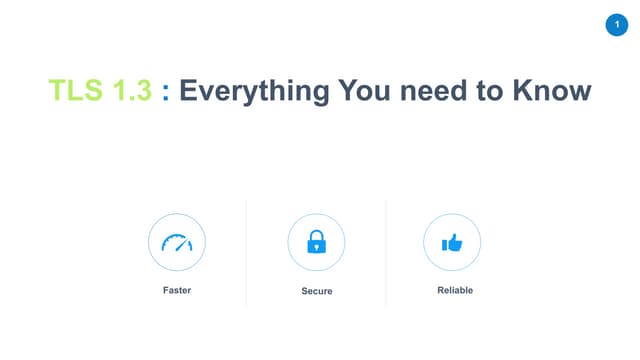 TLS 1.3: Everything You Need to Know - CheapSSLsecurity