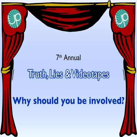 Truth Lies & Videotape