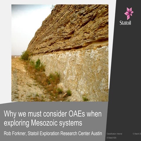 Oil&Gas Thought-Leader Webinar - New Plays for Old Ideas - Dr. Rob Forkner