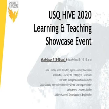 USQ Teaching and Learning Showcase 2020