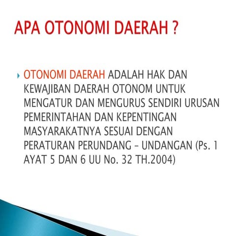 Tm 10 otonomi daerah