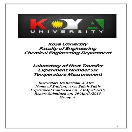 Temperature Measurment