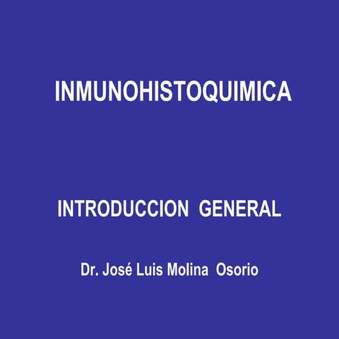 Inmunohistoquímica (LHCC) | PPSX
