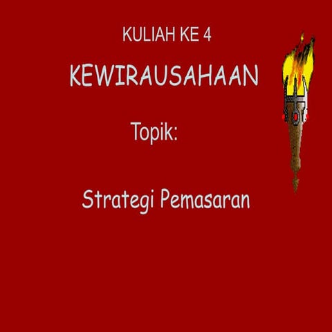 Teknik Strategi Pemasaran .ppt