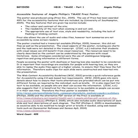Tma 01 Task sheet | PDF