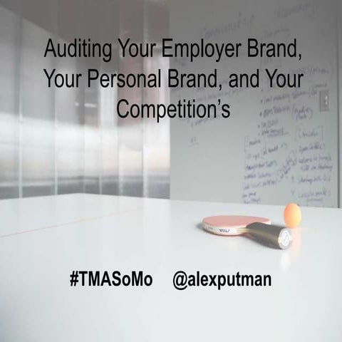 Auditing Your Employer Brand