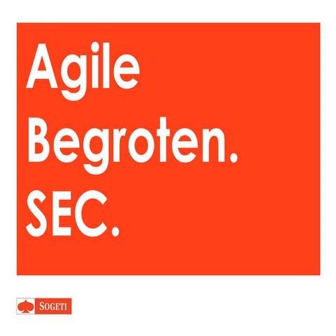 Begroten van agile projecten, technical meeting Sogeti 2013-09