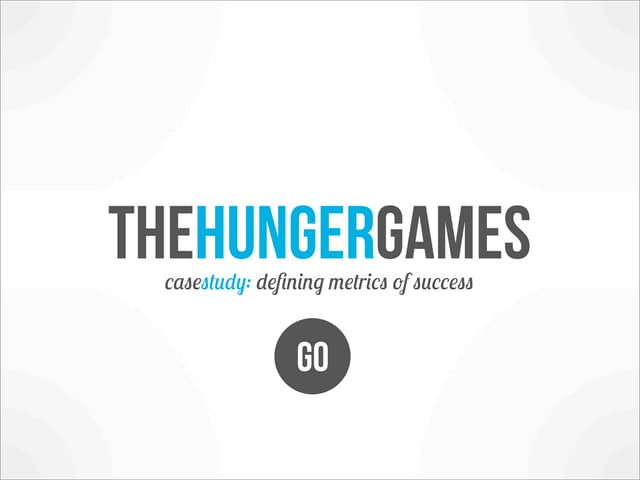TMCRK Hunger Games Case Study