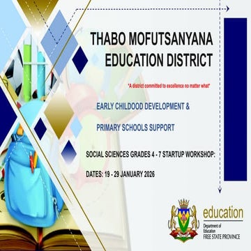 TMED Startup Workshop 19 to 29 January 2026 | PPTX