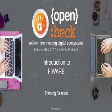 Introducction to FIWARE TMF Open Hack