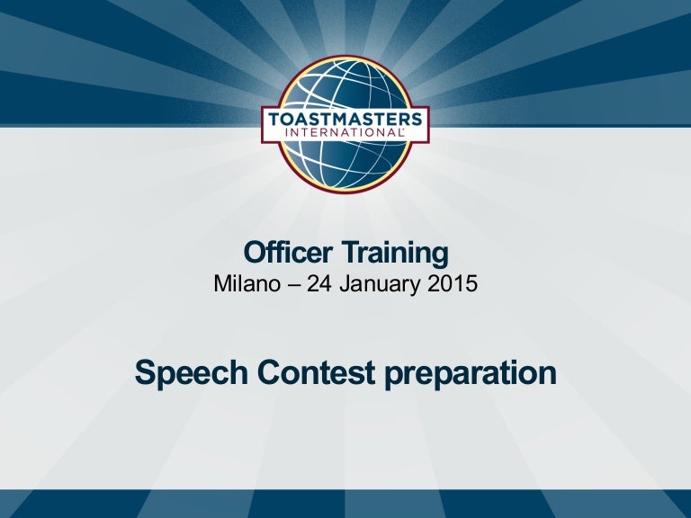 toastmaster international